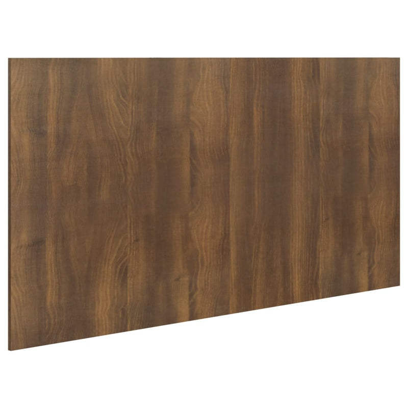 vidaXL barna tölgy színű szerelt fa ágyfejtámla 160x1,5x80 cm