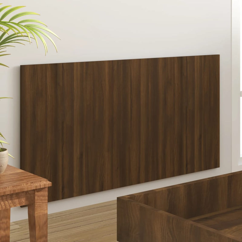 vidaXL barna tölgy színű szerelt fa ágyfejtámla 160x1,5x80 cm