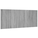 vidaXL szürke sonoma színű szerelt fa ágyfejtámla 200x1,5x80 cm