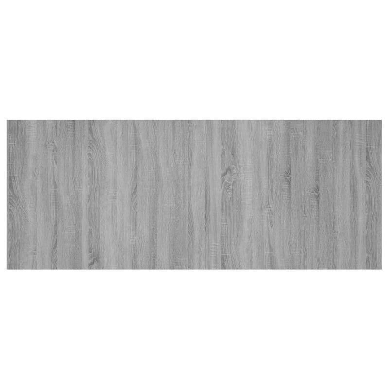 vidaXL szürke sonoma színű szerelt fa ágyfejtámla 200x1,5x80 cm