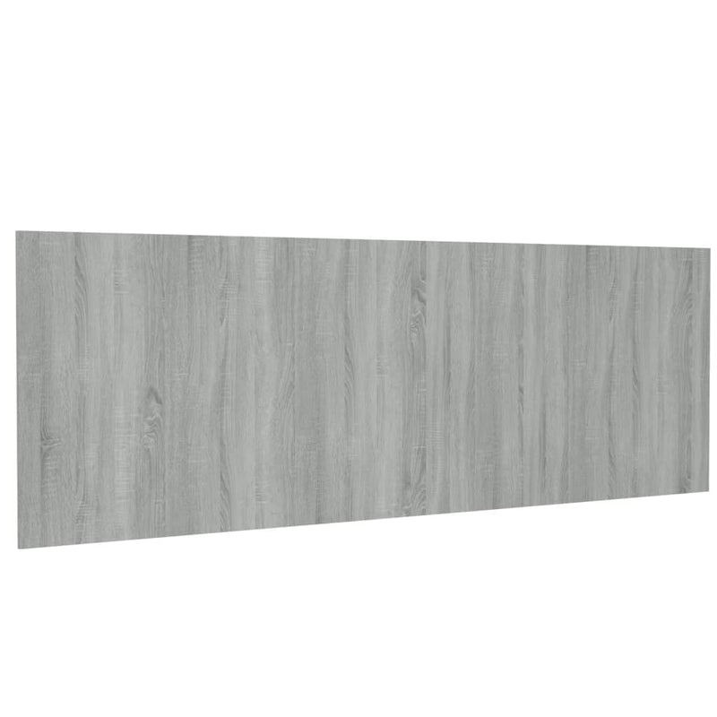 vidaXL szürke sonoma színű szerelt fali fejtámla 240 x 1,5 x 80 cm
