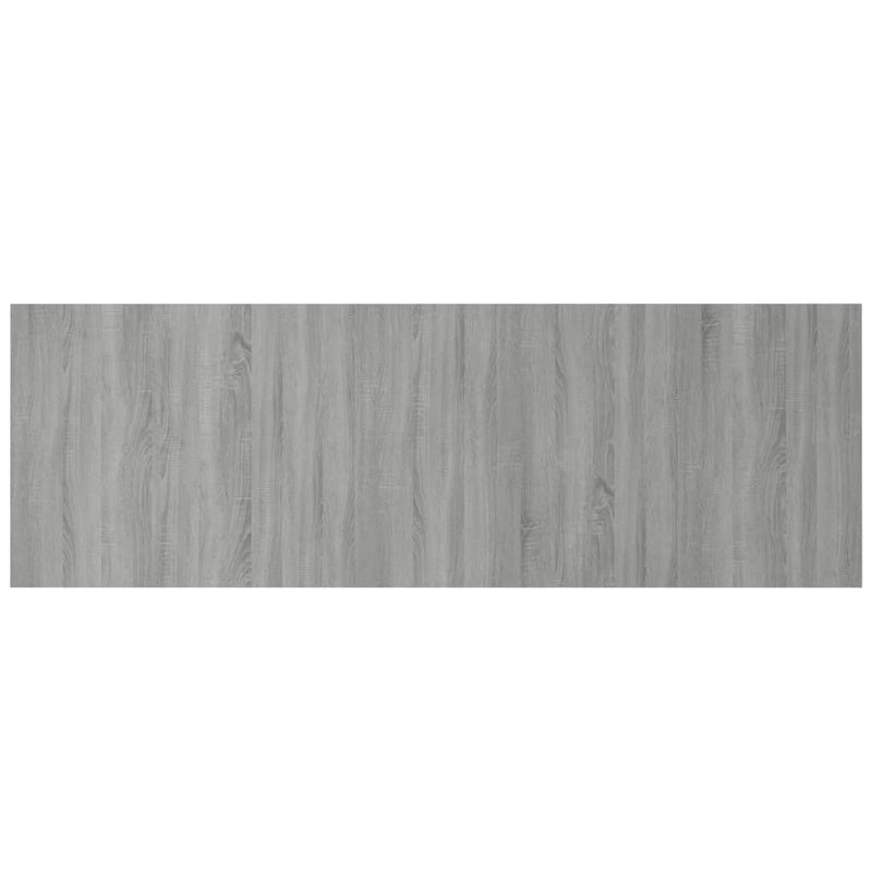 vidaXL szürke sonoma színű szerelt fali fejtámla 240 x 1,5 x 80 cm