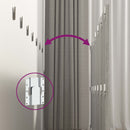 vidaXL szürke sonoma színű szerelt fali fejtámla 240 x 1,5 x 80 cm