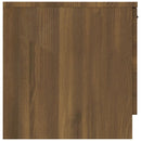 vidaXL 2 db barna tölgy színű éjjeliszekrény 40 x 39 x 40 cm