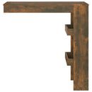 vidaXL füstös tölgy színű fatermék fali bárasztal 102 x 45 x 103,5 cm