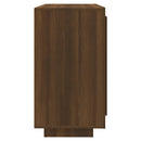 vidaXL barna tölgyszínű szerelt fa tálalószekrény 80 x 40 x 75 cm