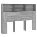 vidaXL szürke sonoma színű áthidalószekrény 140 x 19 x 103,5 cm