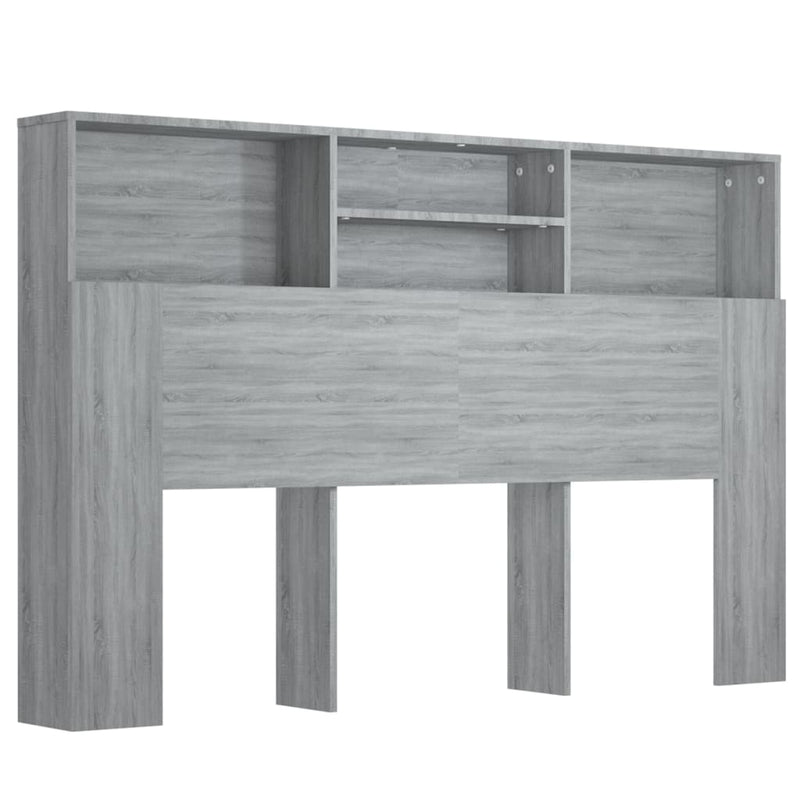 vidaXL szürke sonoma színű áthidalószekrény 160 x 19 x 103,5 cm