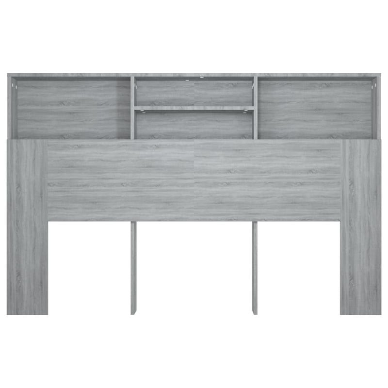 vidaXL szürke sonoma színű áthidalószekrény 160 x 19 x 103,5 cm