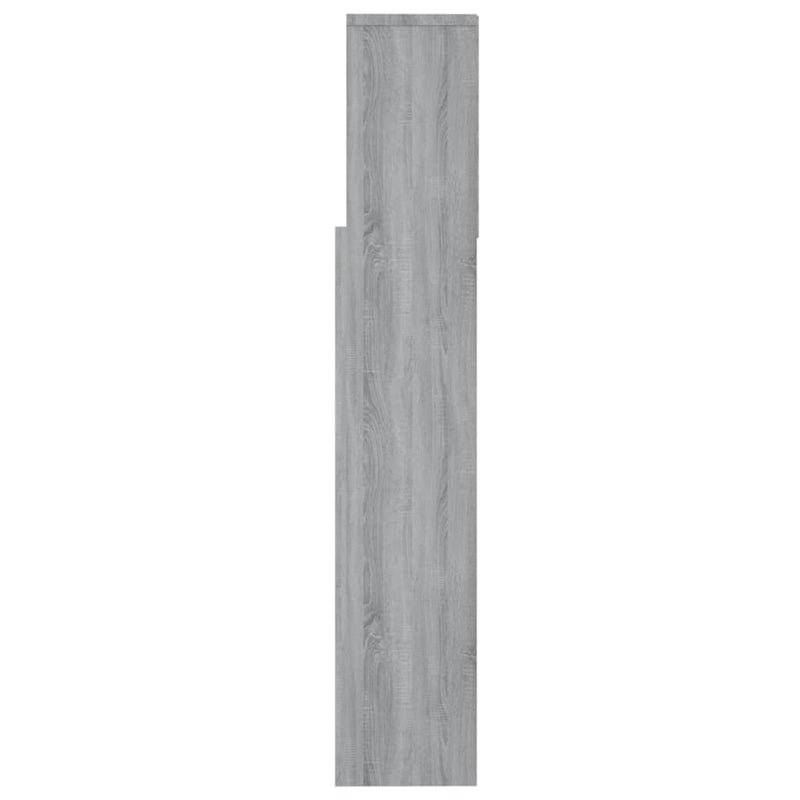 vidaXL szürke sonoma színű áthidalószekrény 160 x 19 x 103,5 cm