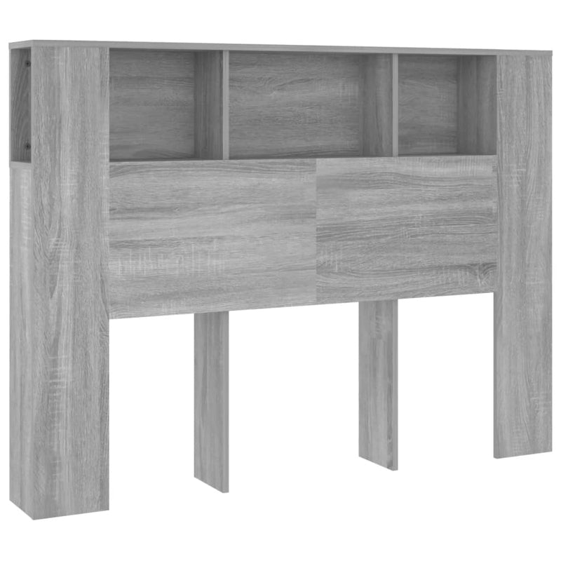 vidaXL szürke sonoma áthidaló szekrény 140x18,5x104,5 cm