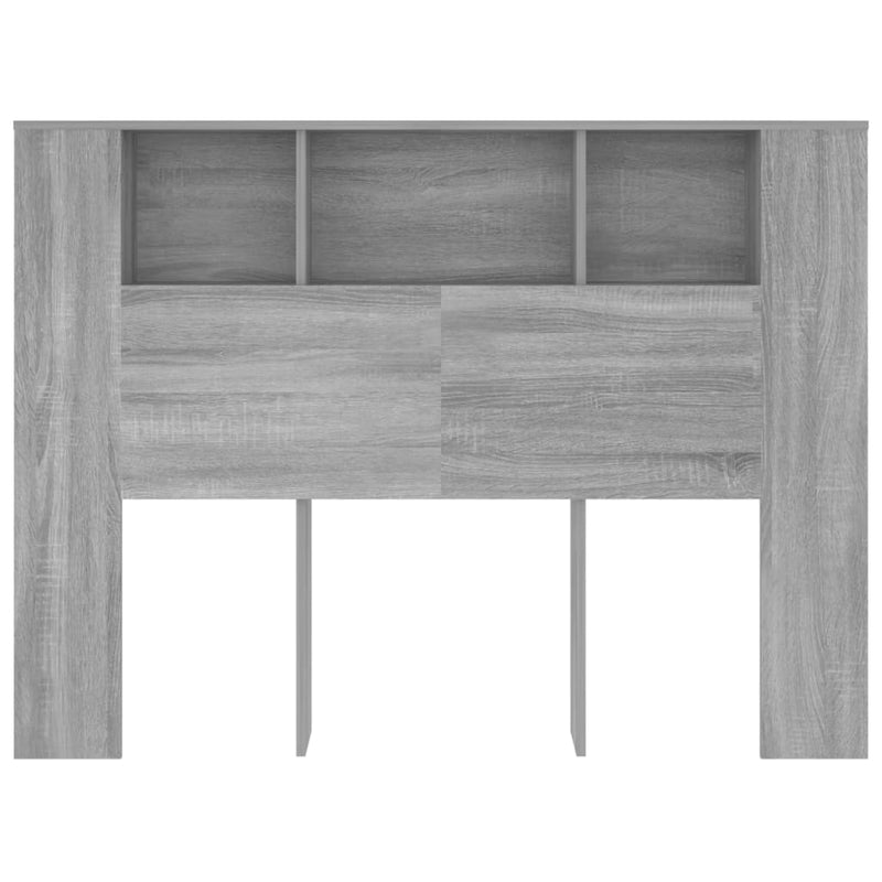 vidaXL szürke sonoma áthidaló szekrény 140x18,5x104,5 cm