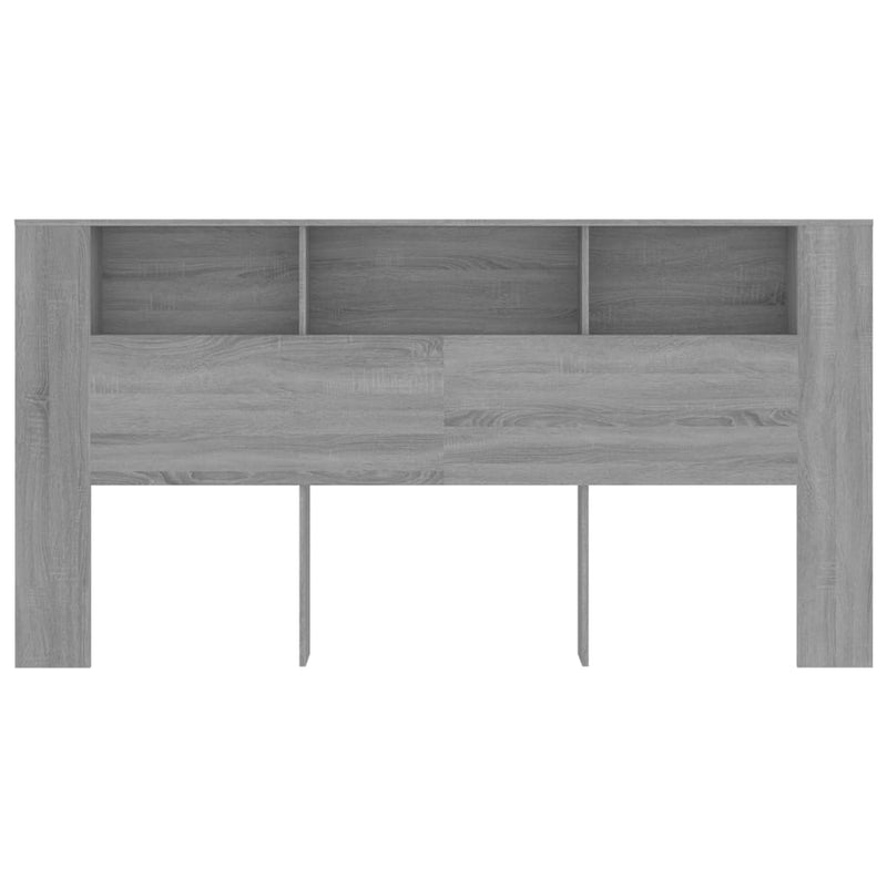 vidaXL szürke sonoma színű áthidalószekrény 200 x 18,5 x 104,5 cm