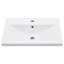 vidaXL fekete vas fürdőszobai mosdókagylóváz beépített mosdóval