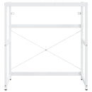 vidaXL fehér vas fürdőszobai mosdókagylóváz beépített mosdóval