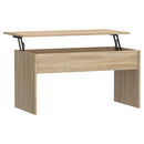 vidaXL sonoma tölgy színű szerelt fa dohányzóasztal 102x50,5x52,5 cm