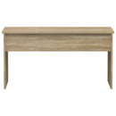 vidaXL sonoma tölgy színű szerelt fa dohányzóasztal 102x50,5x52,5 cm