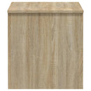 vidaXL sonoma tölgy színű szerelt fa dohányzóasztal 102x50,5x52,5 cm
