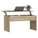 vidaXL sonoma tölgy színű szerelt fa dohányzóasztal 102x50,5x52,5 cm