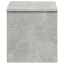 vidaXL betonszürke szerelt fa dohányzóasztal 102 x 50,5 x 52,5 cm