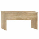 vidaXL sonoma tölgy színű szerelt fa dohányzóasztal 80 x 50 x 50 cm