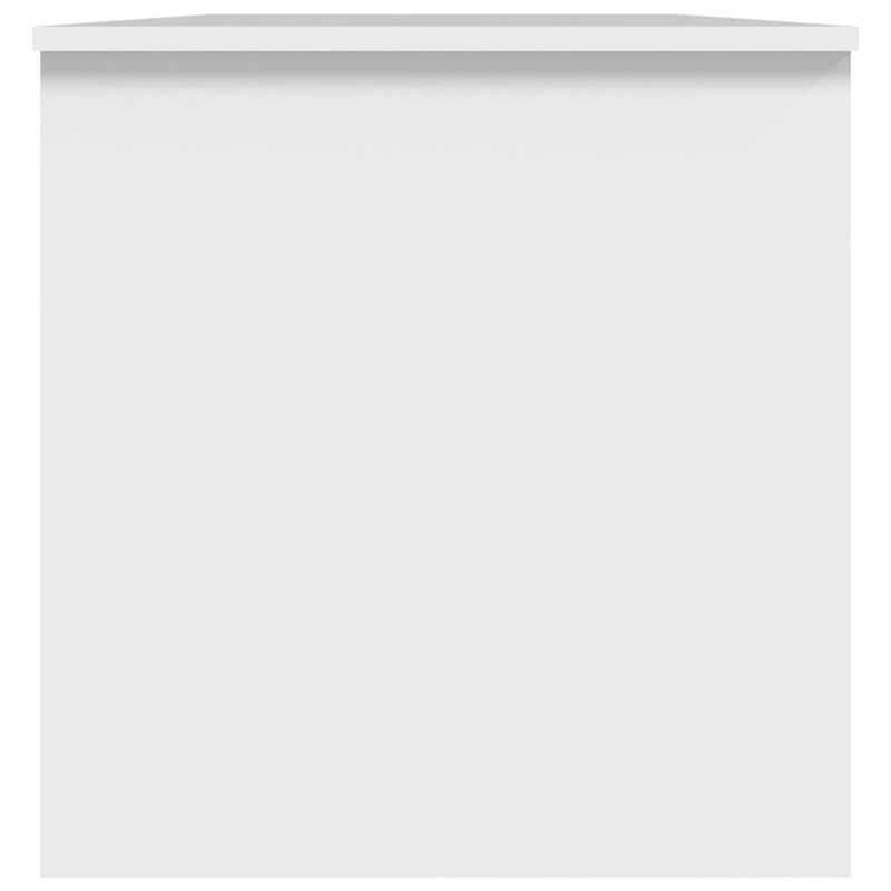 vidaXL fehér szerelt fa dohányzóasztal 102x50x52,5 cm