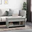 vidaXL betonszürke szerelt fa dohányzóasztal 102x50x52,5 cm