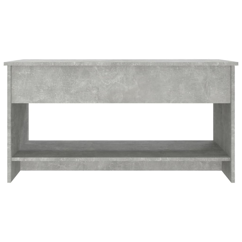 vidaXL betonszürke szerelt fa dohányzóasztal 102x50x52,5 cm