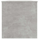 vidaXL betonszürke szerelt fa dohányzóasztal 102x50x52,5 cm