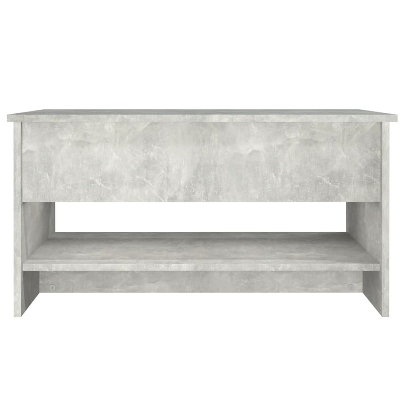 vidaXL betonszürke szerelt fa dohányzóasztal 80x50x40 cm