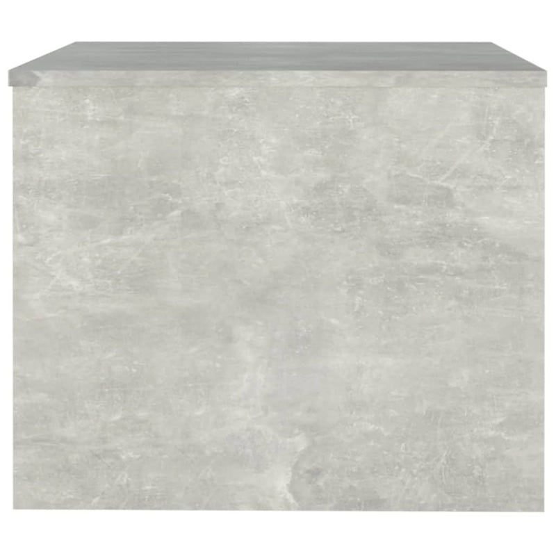vidaXL betonszürke szerelt fa dohányzóasztal 80x50x40 cm