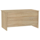 vidaXL sonoma tölgy színű szerelt fa dohányzóasztal 102x55,5x52,5 cm