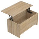 vidaXL sonoma tölgy színű szerelt fa dohányzóasztal 102x55,5x52,5 cm