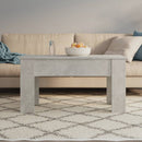 vidaXL betonszürke szerelt fa dohányzóasztal 101 x 49 x 52 cm