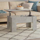 vidaXL betonszürke szerelt fa dohányzóasztal 79x49x41 cm