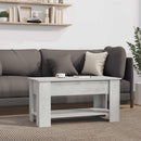 vidaXL betonszürke szerelt fa dohányzóasztal 101 x 49 x 52 cm