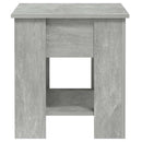 vidaXL betonszürke szerelt fa dohányzóasztal 101 x 49 x 52 cm