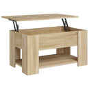 vidaXL sonoma tölgy színű szerelt fa dohányzóasztal 79x49x41 cm