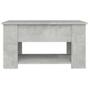 vidaXL betonszürke szerelt fa dohányzóasztal 79x49x41 cm