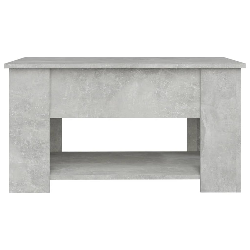 vidaXL betonszürke szerelt fa dohányzóasztal 79x49x41 cm
