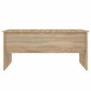 vidaXL sonoma tölgy színű szerelt fa dohányzóasztal 102x50,5x46,5 cm