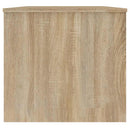 vidaXL sonoma tölgy színű szerelt fa dohányzóasztal 102x50,5x46,5 cm