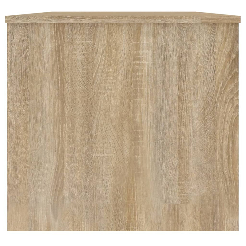 vidaXL sonoma tölgy színű szerelt fa dohányzóasztal 102x50,5x46,5 cm