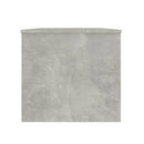 vidaXL betonszürke szerelt fa dohányzóasztal 102 x 50,5 x 46,5 cm