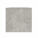 vidaXL betonszürke szerelt fa dohányzóasztal 102 x 50,5 x 46,5 cm