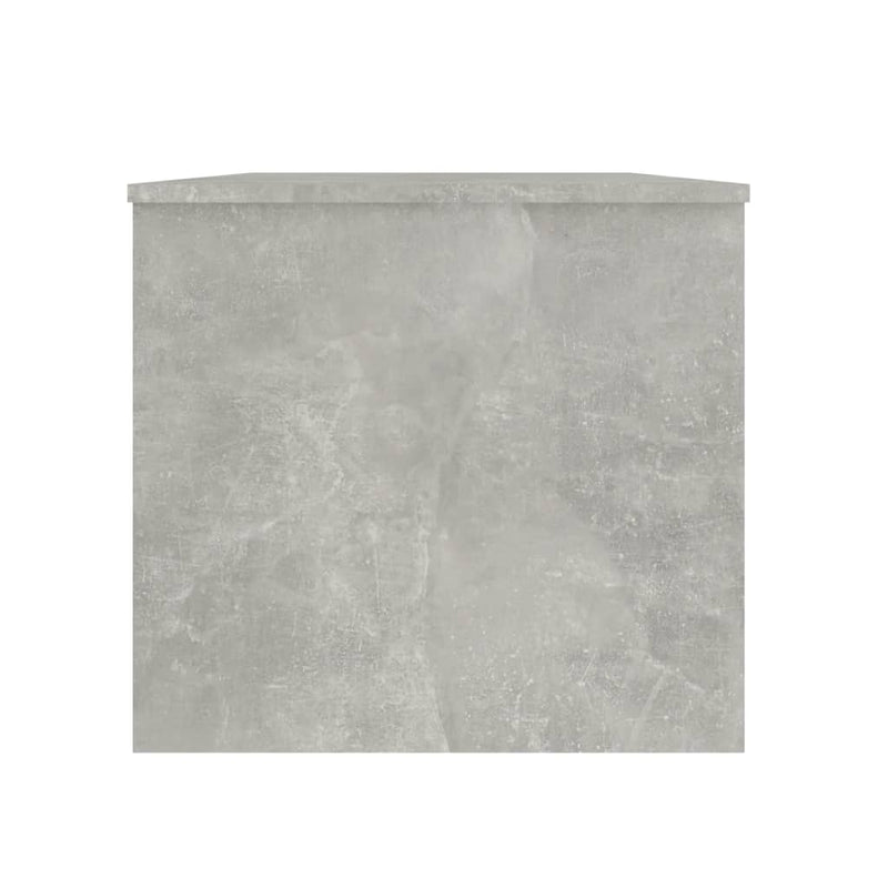 vidaXL betonszürke szerelt fa dohányzóasztal 102 x 50,5 x 46,5 cm