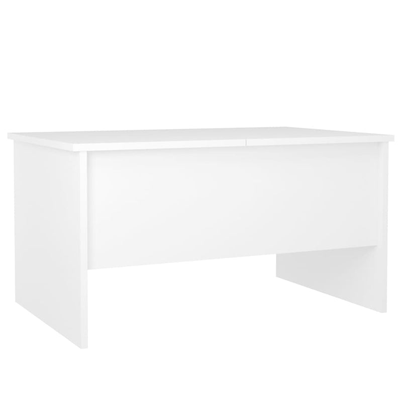 vidaXL fehér szerelt fa dohányzóasztal 80 x 50 x 42,5 cm