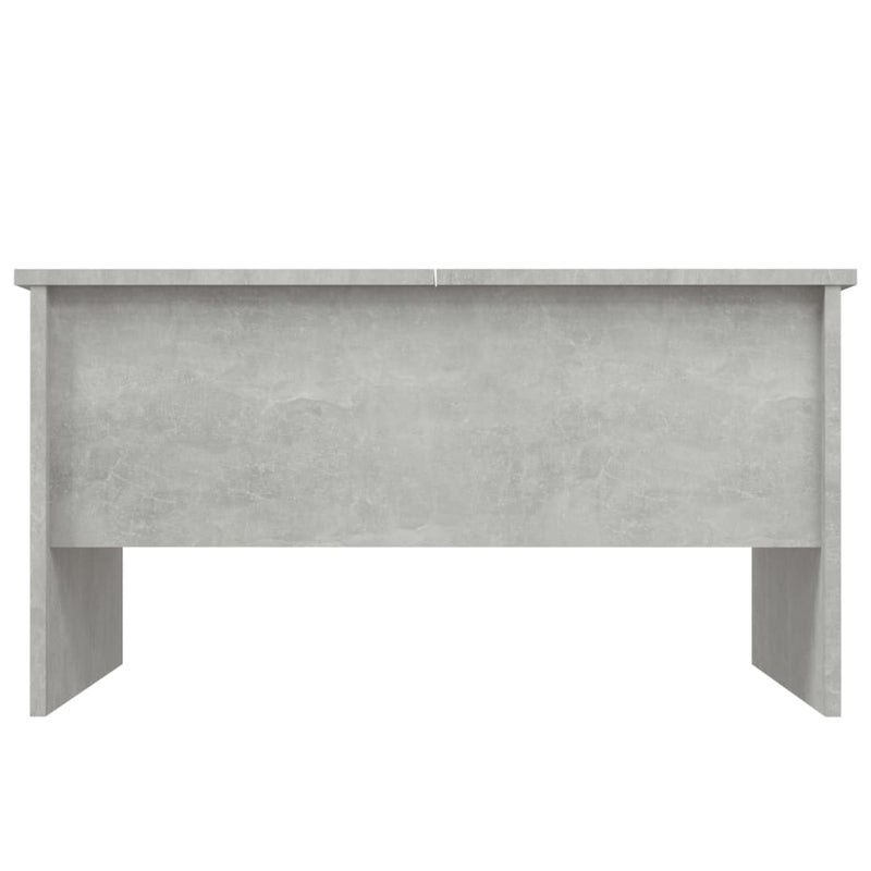 vidaXL betonszürke szerelt fa dohányzóasztal 80 x 50 x 42,5 cm