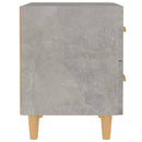 vidaXL betonszürke éjjeliszekrény 40 x 35 x 47,5 cm