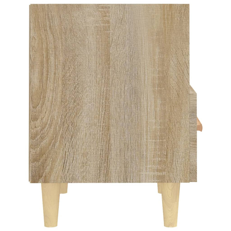 vidaXL 2 db sonoma tölgy színű éjjeliszekrény 40 x 35 x 47 cm